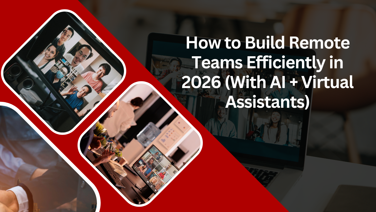 How to Build Remote Teams Efficiently in 2026 (With AI + Virtual Assistants)